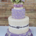 Best Cake Lavender Decoration for Wedding