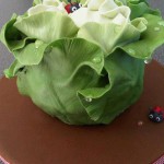 Cabbage Cake with Lady Bugs