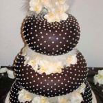 Chocolate Wedding Cake Decor