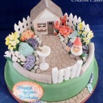 Cottage Garden Cake