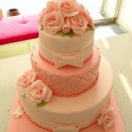 Delicate wedding cake from korean cake decorator cake girl