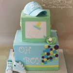 It's a Boy Cake