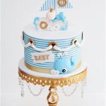 Nautical Baby Shower Cake