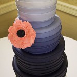 Ombre Wedding Cake