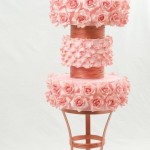 Pink Rose Cake