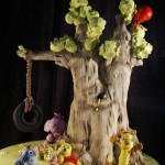 Pooh Bear Tree Cake