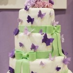 Purple Butterfly Cake