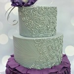 Ruffle Cake - Cake by Pam from My Sweeter Side