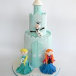 Skyblue Tower Cake