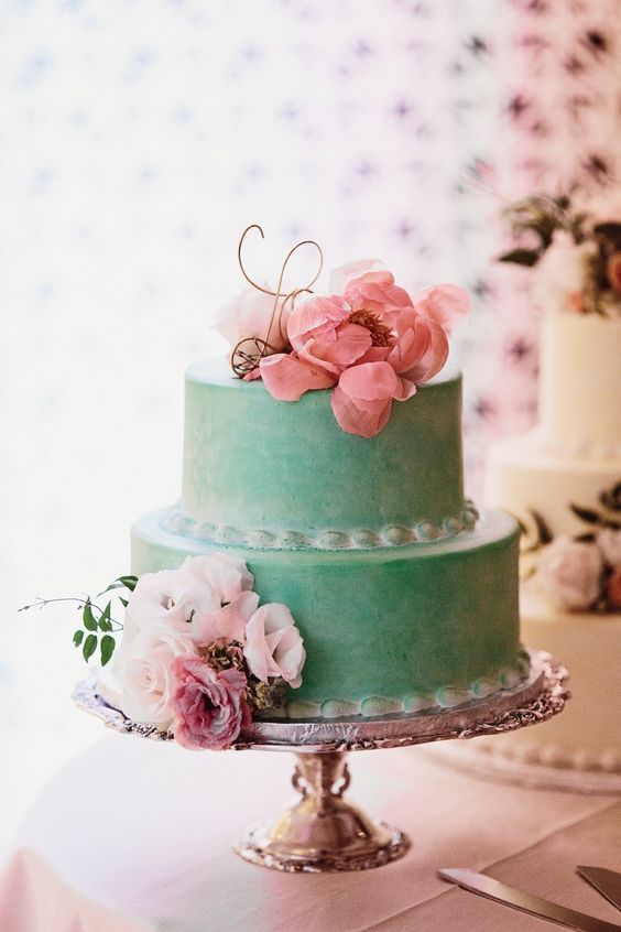 Turquoise Rose Cake and a Wedding — Flourishing Foodie