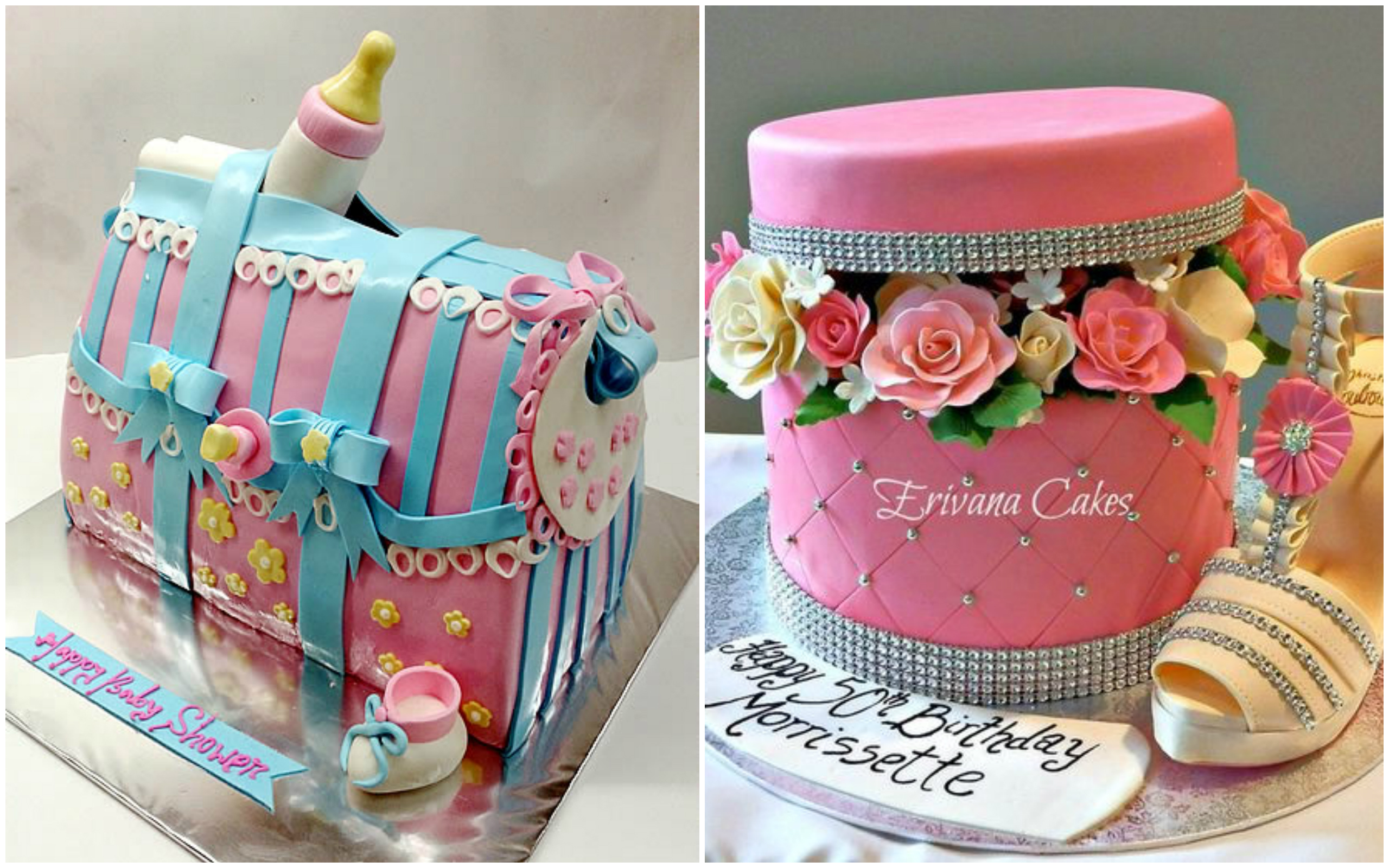 3D Cake - Custom Bottle and Box, Fondant - Aggie's Bakery & Cake Shop