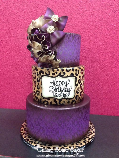 31 Two Wild Birthday Cake Ideas : Wild Cake with Animal Print Balloons