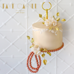 Beaded Hanging Cake