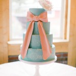 Beautiful Cake with Ribbon