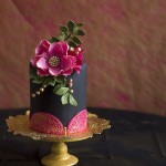 Black Elegant Cake