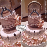 Cake with Brilliant Diamond Ring