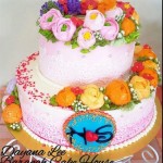 Chic Floral Cake