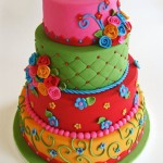 Colorful Delight Cake