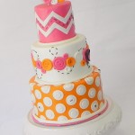 Cute as a Button Cake