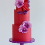 Dancing Violets Cake