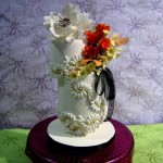 Exotic Flower Cake