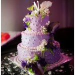 Glamorous Beautiful Purple Cake