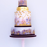 Luxurious Watercolor Cake