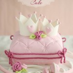 Mommy and Baby Princess Crown and Pillow Cake