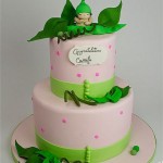 Pea in the Pot Baby Shower Cake