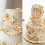 Pearl Wedding Cake Perfection