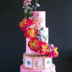 Peony Sugar Flower Cake Craft Magazine Cake