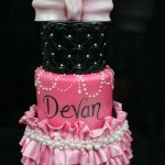 Pink Black Cake