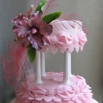 Pink Flower Cake