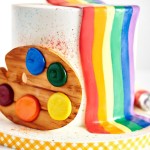 Rainbow Art Cake