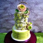 Ranunculus Cake