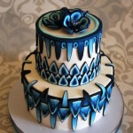 Shades of Blue - Cake