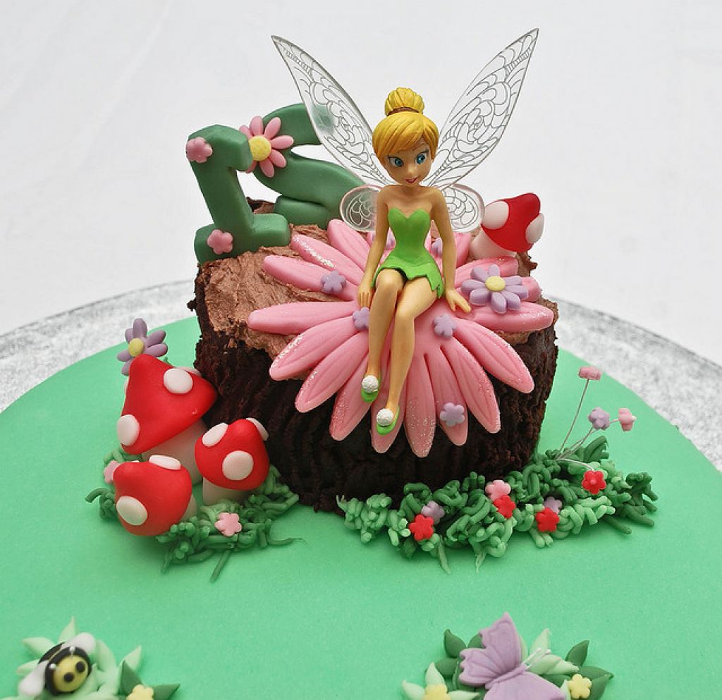 Tinkerbell cake | Tinkerbell cake, Cake, Cake design