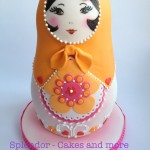 Babushka Nesting Doll Cake
