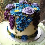 Buttercream Flowers Cake