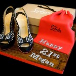 Christian Louboutin Shoes Cake by Sucre Coeur