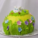 Easter Egg Icing Cake