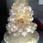 Gold Petals Cake