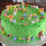 Many Mushrooms Easter Cake