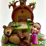 Masha and the Bear - Cake by Patrizia Laureti Luxury Cake Design