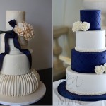 Navy Cake by The Sugar Suite