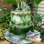 Swamp Theme Cake