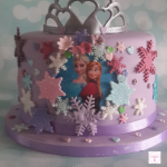 Celeste from The Cake Platter's Cute Frozen Cake