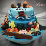 Josette Magri's Beach Themed Cake‎