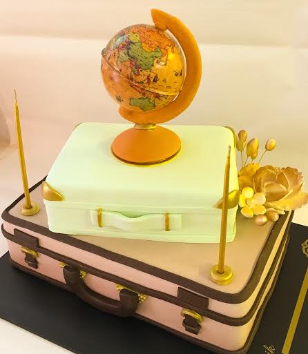 Blue Earth (BBC) cake - Decorated Cake by Nikita Mahmood - CakesDecor