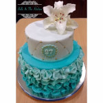 Tiffany Inspired Debut Cake by Maribel Laggui